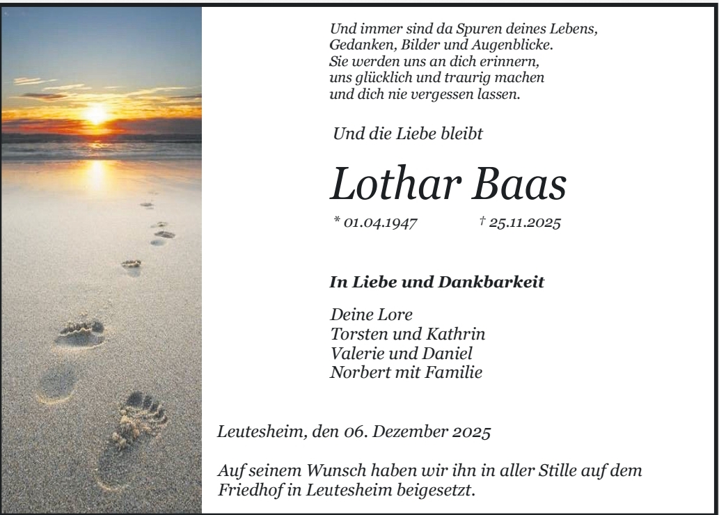 traueranzeigen todesanzeigen leutesheim