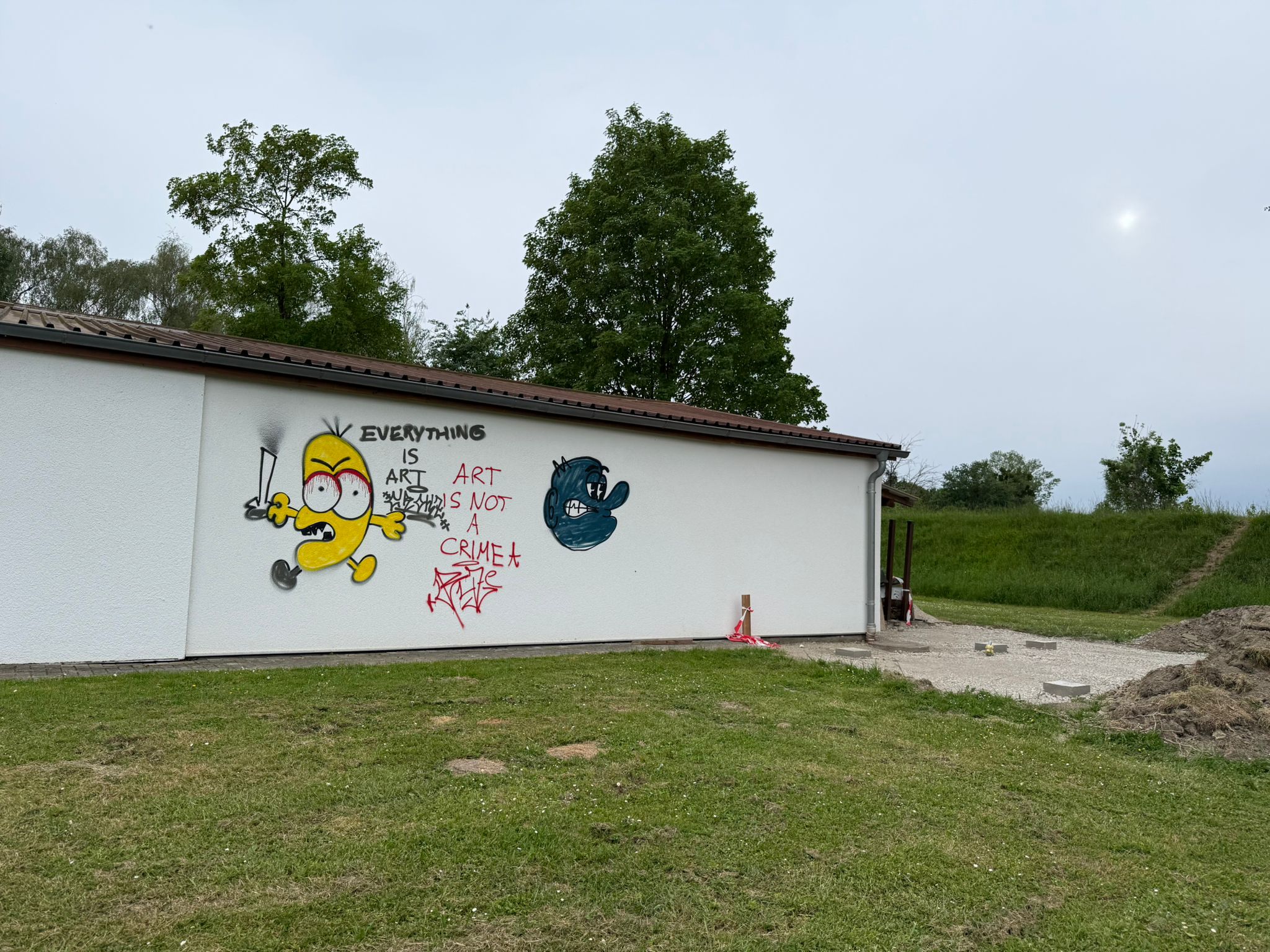 Mehr über den Artikel erfahren Grafity-Schmierereien in Leutesheim
